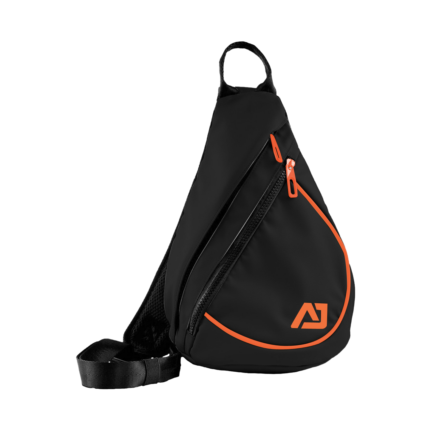 HARMON CROSSBODY - BLACK/ORANGE